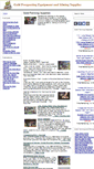 Mobile Screenshot of goldpanningtools.com
